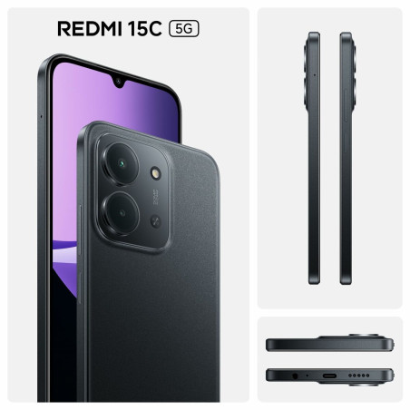 XIAOMI REDMI 15C 4+256GB DS 5G MIDNIGHT BLACK OEM