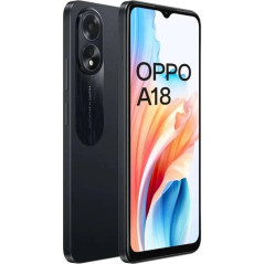 SMARTPHONE OPPO 4G A18 6,56" 4GB/128GB GLOWING BLACK D.SIM AND.13