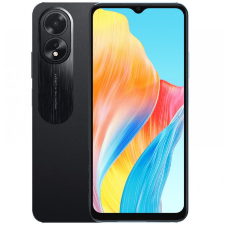 SMARTPHONE OPPO 4G A18 6,56" 4GB/128GB GLOWING BLACK D.SIM AND.13