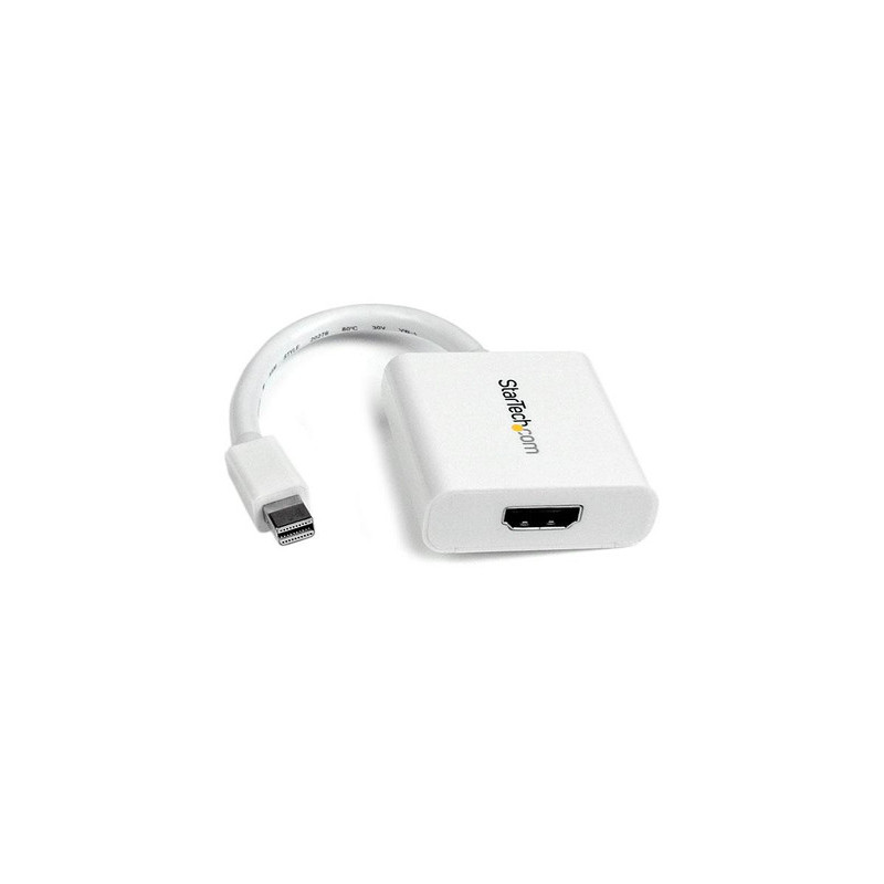 StarTech.com Convertitore adattatore video Mini DisplayPort a HDMI - Bianco