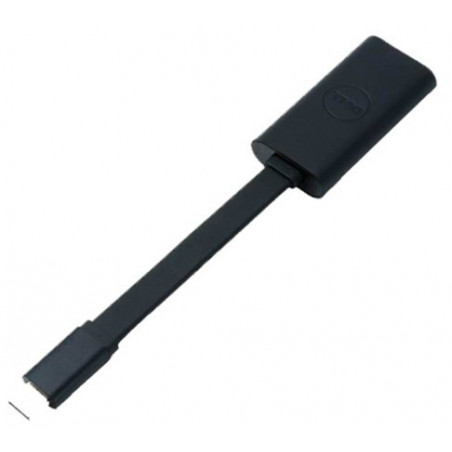 DELL USB-C - USB-A 3.0 cavo USB 0,131 m Nero