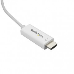 StarTech.com Cavo HDMI a USB-C da 2m - Cavetto USB 3.1 Tipo C a HDMI - 4k a 60Hz - Bianco
