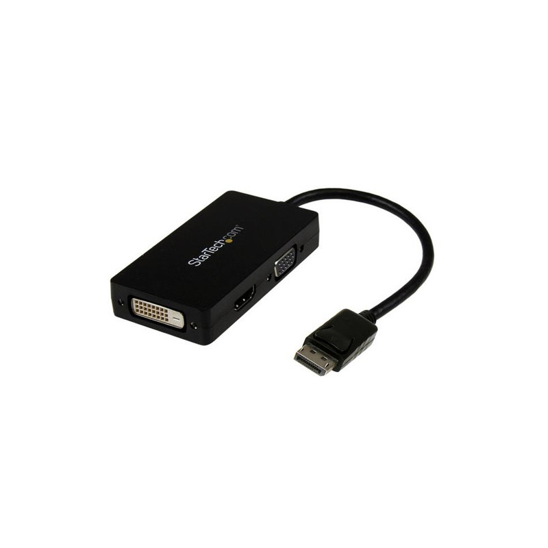 StarTech.com Cavo Adattatore 3 in 1 DisplayPort a VGA/DVI/HDMI - Convertitore DP a VGA HDMI DVI