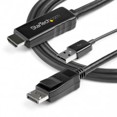 StarTech.com Cavo adattatore HDMI a DisplayPort da 3m - 4K 30Hz