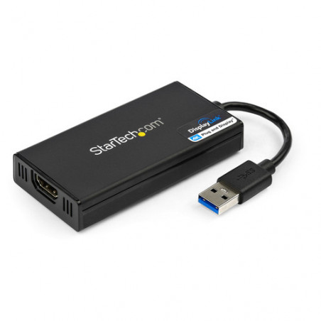 StarTech.com Adattatore da USB 3.0 a HDMI - 4K 30Hz Ultra HD - Certificato DisplayLink - Convertitore per monitor da USB Type-A 