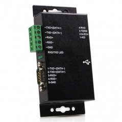 StarTech.com Adattatore seriale 1 porta USB a RS-422/RS-485 in metallo per industria con isolamento