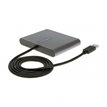 StarTech.com Adattatore USB-A a HDMI 1080p 60 Hz a 4 porte - Convertitore USB tipo A a HDMI - Multi Monitor Dongle Adapter - Ada