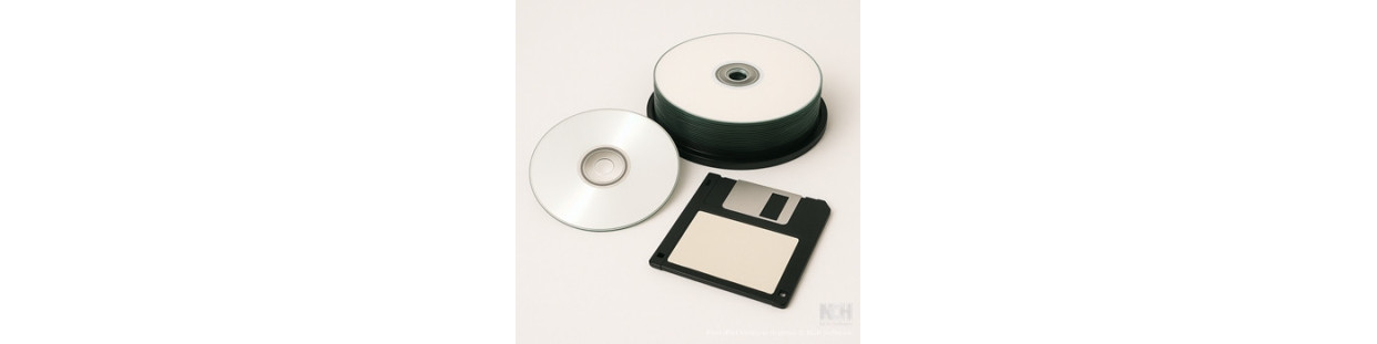 CD, DVD e Floppy Disk Vergini